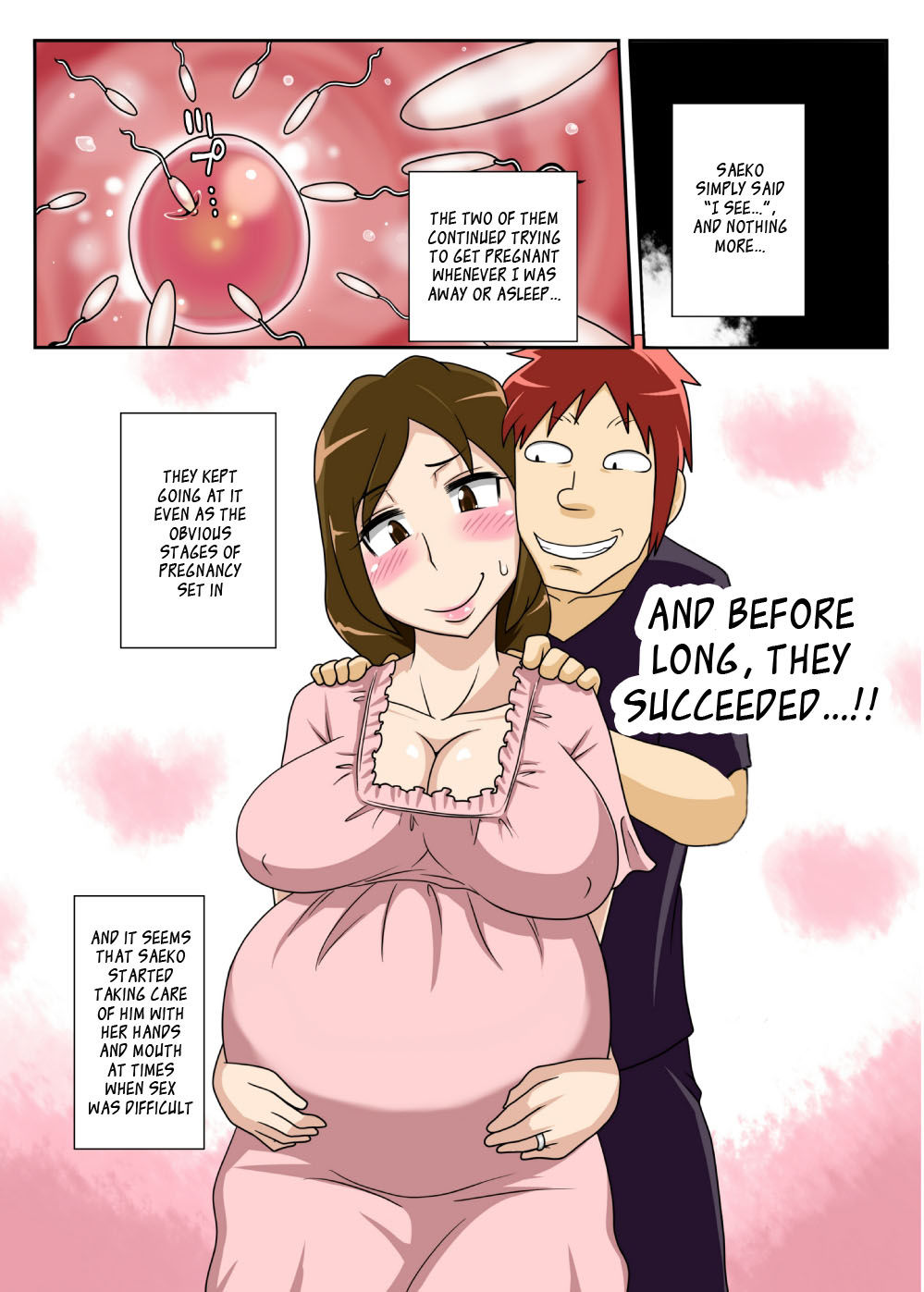 Hentai Manga Comic-Today, once again, my fap material is a pregnant housewife having sex!-Read-25